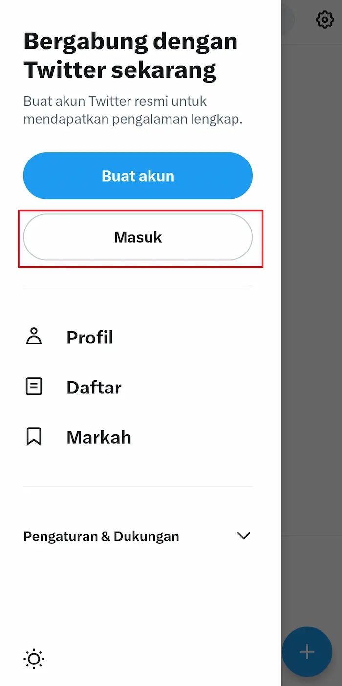 login twitter